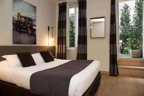 Hotel Le Tilsit Paris - Superior Double Room with Terrace